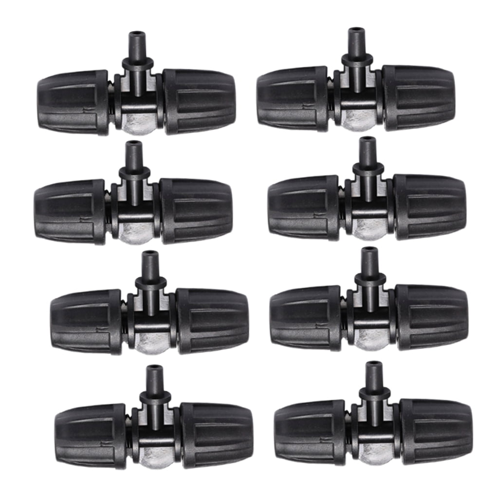 Phenofice Hose Nozzle for Drip Irrigation Connectors Fittings 25Pcs 2.6x1.4x1.4in