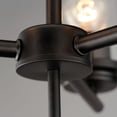 thumbnail image 2 of 10203CLBK Maxim Lighting Corona - 3 Light Chandelier-Black Finish, 2 of 5