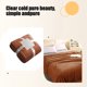 thumbnail image 5 of Manta de franela suave | Manta de siesta de verano ligera y difusa y acogedora para cama y sofá | Lavable a máquina | 70x100cm | 100% Poliéster | Opciones multicolor | Confort suave y cálido, 5 of 6