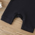 thumbnail image 5 of FAIWAD Newborn Baby Boys Girls Romper Ribbed Bodysuits Long Sleeve Button Down Loose Jumpsuit, 5 of 7