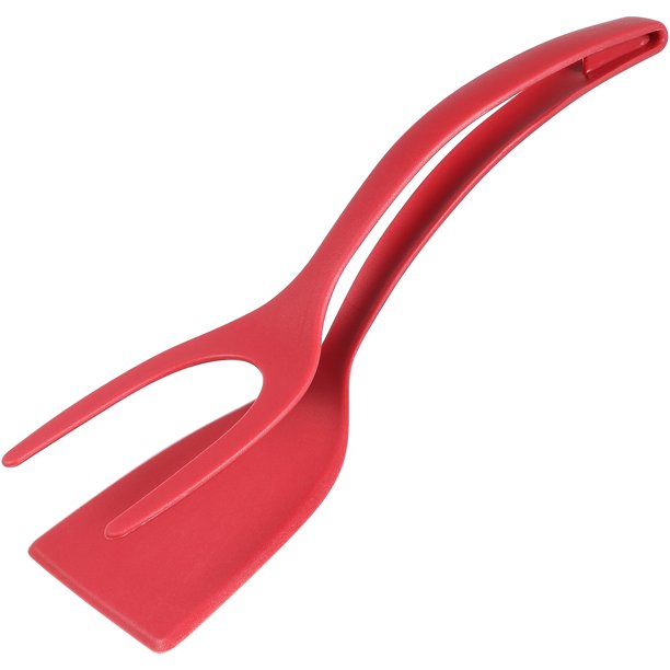 PPA Egg Spatula 2 en 1 Grip y Spatula Home Kitchen Herramienta de cocina (rojo)
