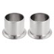thumbnail image 1 of Conector de acero inoxidable 304, clamp de soldadura larga, ferrule, se adapta a clamp de 44mm x 40mm, 2 piezas, 1 of 4