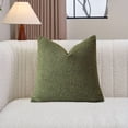 thumbnail image 3 of Tunhigl 17.72" x 17.72" Solid Boucle Texture Pillow Covers, Nylon, Cozy Textured Throw Pillow Cases for Sofa & Home Decor, 3 of 5