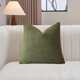 thumbnail image 2 of Funda de cojín decorativa de 45 x 45 cm, de felpa rizada de piel sintética, para sofá, sillón, dormitorio, sala de estar. Suave, cálida y acogedora. Funda de almohada decorativa con cremallera, 2 of 7