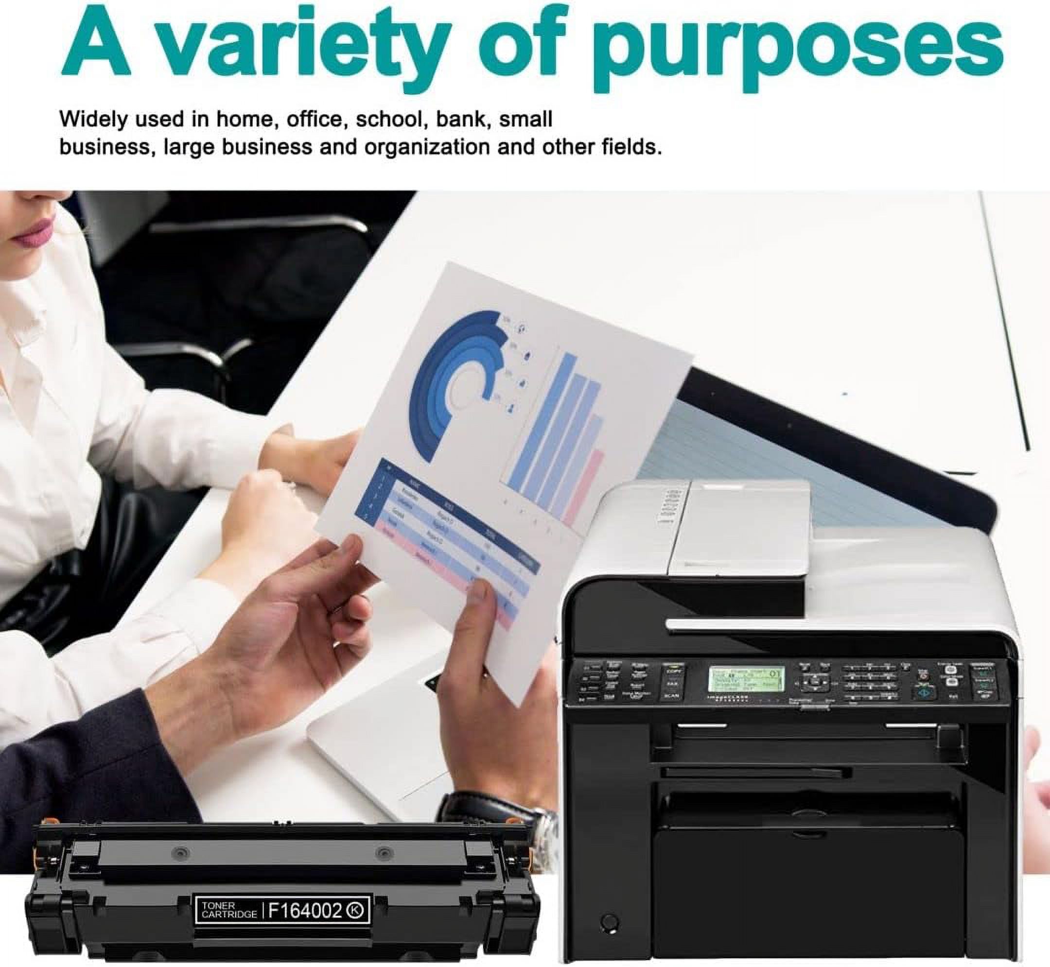 F164002 Toner Cartridge: F164002 Toner Cartridge Replacement for