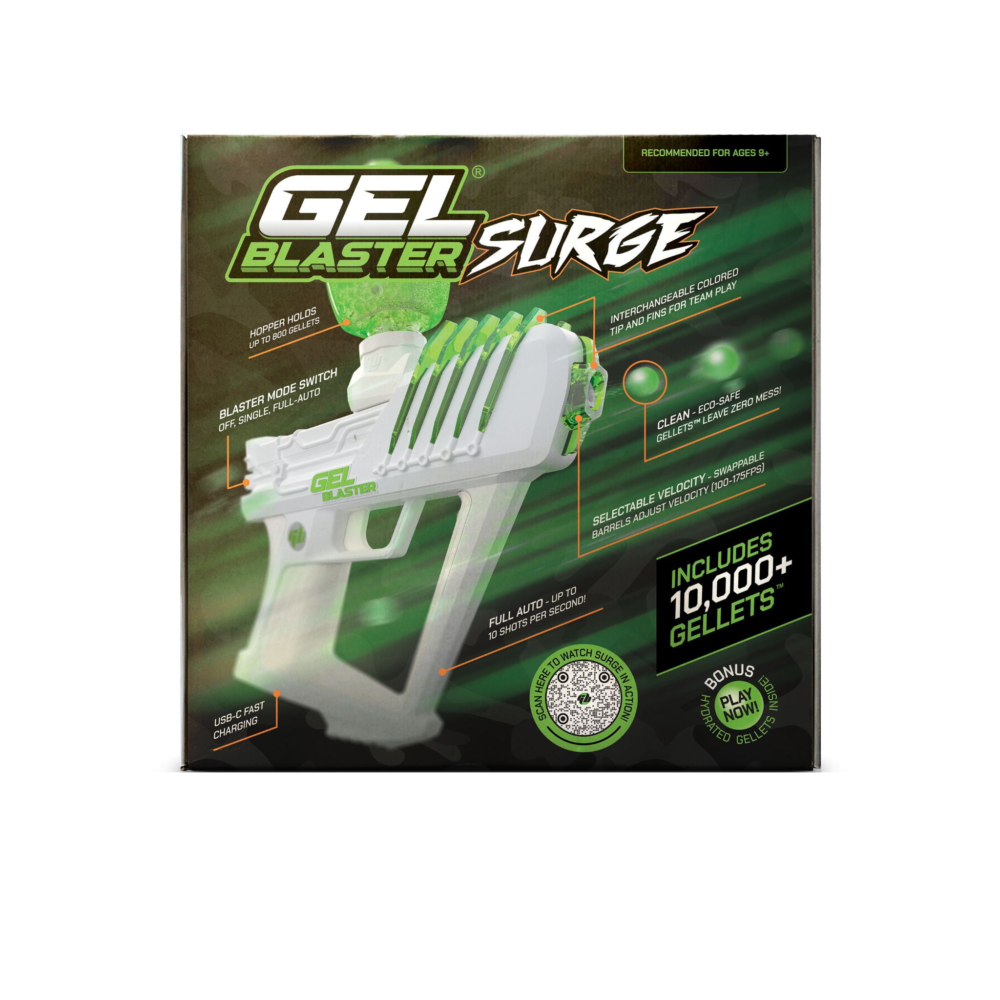 Gel Blaster SURGE, WaterBased Gel Bead Blaster with 10,000 Electric