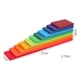 thumbnail image 3 of Tablero de Apilamiento de Construcción de Color íris, Juguetes Clavija, Bebé Montessori, Diversión DIY CUTICAT Bloques de construcción de arcoíris de madera, 3 of 8
