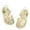 Gold, variant on Gyujnb Woven Jelly Sandals for Girls, Adjustable Buckle Strap, Flat, Closed Toe Summer Casual Shoes (Toddler, Little Girls, Big Girls),4.5-5 Years