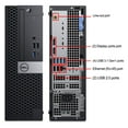 thumbnail image 4 of Dell Optiplex 5060 Desktop PC with NEW 24" Inch Monitor HDMI- Hexa Core i5 8th Gen Processor Up to 4.1Ghz | 32GB DDR4 RAM 512GB SSD Storage | 4K Support | Windows 11 Pro -64 bit (A Grade), 4 of 4