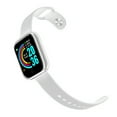 thumbnail image 4 of Y68 Pulsera inteligente Frecuencia cardíaca Pulsera inteligente Presión arterial Ejercicio Reloj Bluetooth [plateado + plateado negro] Inevent EL5008-02B*1+EL5008-04B*1, 4 of 7