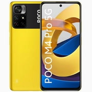 Xiaomi Poco M4 Pro Dual-SIM 64GB ROM + 4GB RAM (GSM only | No CDMA) Factory Unlocked 5G SmartPhone (Poco Yellow) - International Version