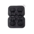 thumbnail image 2 of Moldes De Silicona Para Cubitos De Hielo 1 molde de silicona negro plegable para helados y paletas,ideal para postres caseros y manualidades. Rkxzt, 2 of 9