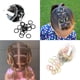 thumbnail image 4 of Lazos para el cabello para bebés pequeños, lazos elásticos multicolores para el cabello, elásticos para el cabello sin arrugas, coleteros pequeños, lazos para el cabello para niñas, 4 of 5