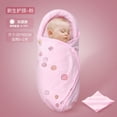 thumbnail image 2 of Newborn Infant Baby  Sleeping Bags Soft Cotton Swaddle Wrap Blanket Protective Sleeping Bag, 2 of 5