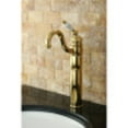thumbnail image 2 of Kingston Brass Heritage  Single Handle Vessel Sink Faucet with Optional Cover Plate, 2 of 4