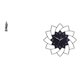 thumbnail image 1 of Reloj De Pared Con Forma De Flor De Guan Yin, Escultura Decorativa Tradicional, Adorno Silencioso Para Estantería, Dormitorio, Armario, Cafetería., 1 of 8