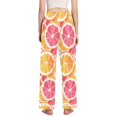 thumbnail image 3 of FORMRS Women's Pajama Pants with Pockets Soft Comfy Loungewear Sleep Bottom, Sizes S-2XL, Pink Grapefruit Slices, 3 of 8