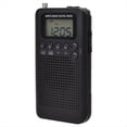 thumbnail image 5 of Radio AM/FM con Pantalla LCD Radio de Bolsillo Receptor Digital de Banda Dual Altavoz Portátil Negro, 5 of 5