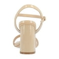 thumbnail image 4 of Journee Womens Tivona Mid Heel Ankle Strap Dress Sandals, Widths Available, 4 of 9