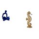 thumbnail image 1 of Figura De Pensador Humano Abstracto, Escultura Decorativa De Resina Para Oficina, Bar, Boda, Mesa, Regalo, Estatua Dorada, Gabinete, Dormitorio, Sala De Estar., 1 of 8