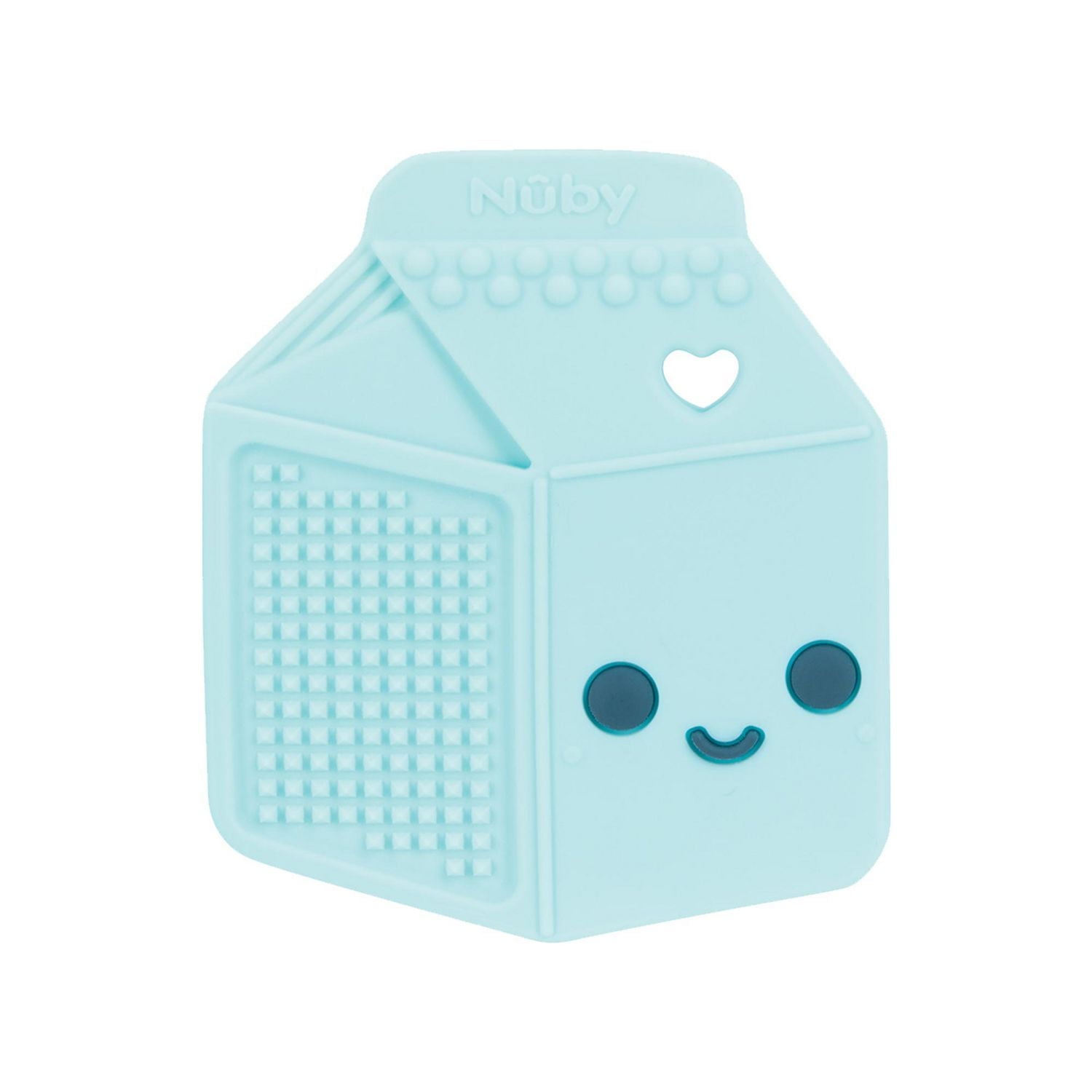 Nûby™ Lightweight & Easy to Hold Silicone Teethers – Milk & Cookies