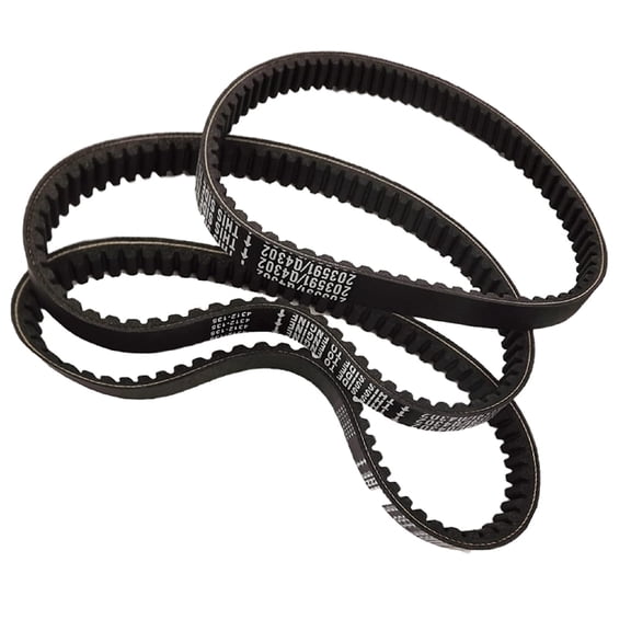 ALL-CARB 203591/Q4302 Go Cart Belt (3 Pack) Replacement for Yerf-Dog Go Karts Go Cart 203591 Q430203W