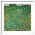 thumbnail image 2 of Art.com Poppy Field, 1907 Giclee Print by Gustav Klimt, White Frame Wall Art, 21" x 21", 2 of 5