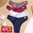 thumbnail image 2 of unids/set bragas de algodón bragas de mujer FINETOO Sexy calzoncillos femeninos ropa interior de cintura baja mujeres Pantys Lencería M-XL Deng Xun unisex, 2 of 2