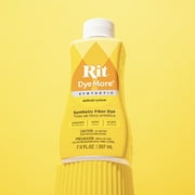 Rit DyeMore Synthetic Fabric Dye – 7 fl oz Bottle, Color for Polyester, Nylon & Acrylic Surfaces- Daffodil Yellow