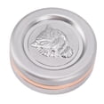 thumbnail image 4 of 3 Layers Push Slider Coin Toy Metal Round Shaped Magnetic Anxiety Relief Slider Games with Storage Bag Silver, 4 of 12