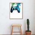 thumbnail image 4 of ONETECH  Abstract Gamepad Canvas Wall ArtVideo Game Art Print Video Game Themed Room DecorFunny Gaming Posters for Gamer Room Decor Video Game Wall Art Teen Boy Art for Room Decor, 4 of 4