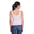 thumbnail image 6 of eloria Light Pink Women's Aqua Fine Cotton Rich Camisole, Women's Suit Slip Nighty, 6 of 6