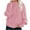 Pink, variant on Odeerbi Sweaters For Women Fall Winter Knit Sweater 2025 Casual Solid Long Sleeve Thick Pullover Crewneck Coat Khaki
