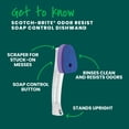 thumbnail image 4 of Scotch-Brite Odor Resist Dishwand Refills, Non-Scratch, Rinses Clean, 2 Pack, 4 of 14