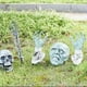 thumbnail image 3 of Halloween Decorations Outdoor Scary Skeleton Stakes Zombie Face Hand Stake Lawn Yard Garden Decoration Party Props, 3 of 5