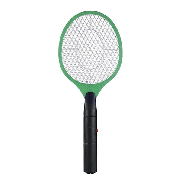 Matamoscas eléctrico de mano Bug Zapper Mosquito Killer para el hogar al aire verde