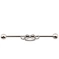 thumbnail image 3 of 14G Brous knuckles Industrial Barbell (2 Piece's (One Pair)) (B/5/7), 3 of 3