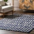 thumbnail image 4 of nuLOOM Lemuel Hand Tufted Wool Area Rug, 5' x 8', Navy, 4 of 5