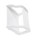 thumbnail image 2 of Wall Mount Router Storage Rack White Composite Material 2-Tier Saves Space No Drilling 6.5x4.3, 2 of 4