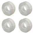 thumbnail image 4 of 4 rollos de cinta de montaje de doble cara de 9,8 pies de largo cada uno cortable, fuerte ductilidad, cinta transparente reutilizable de dos caras para carteles, 4 of 5
