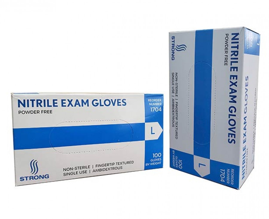 nitrile gloves strong