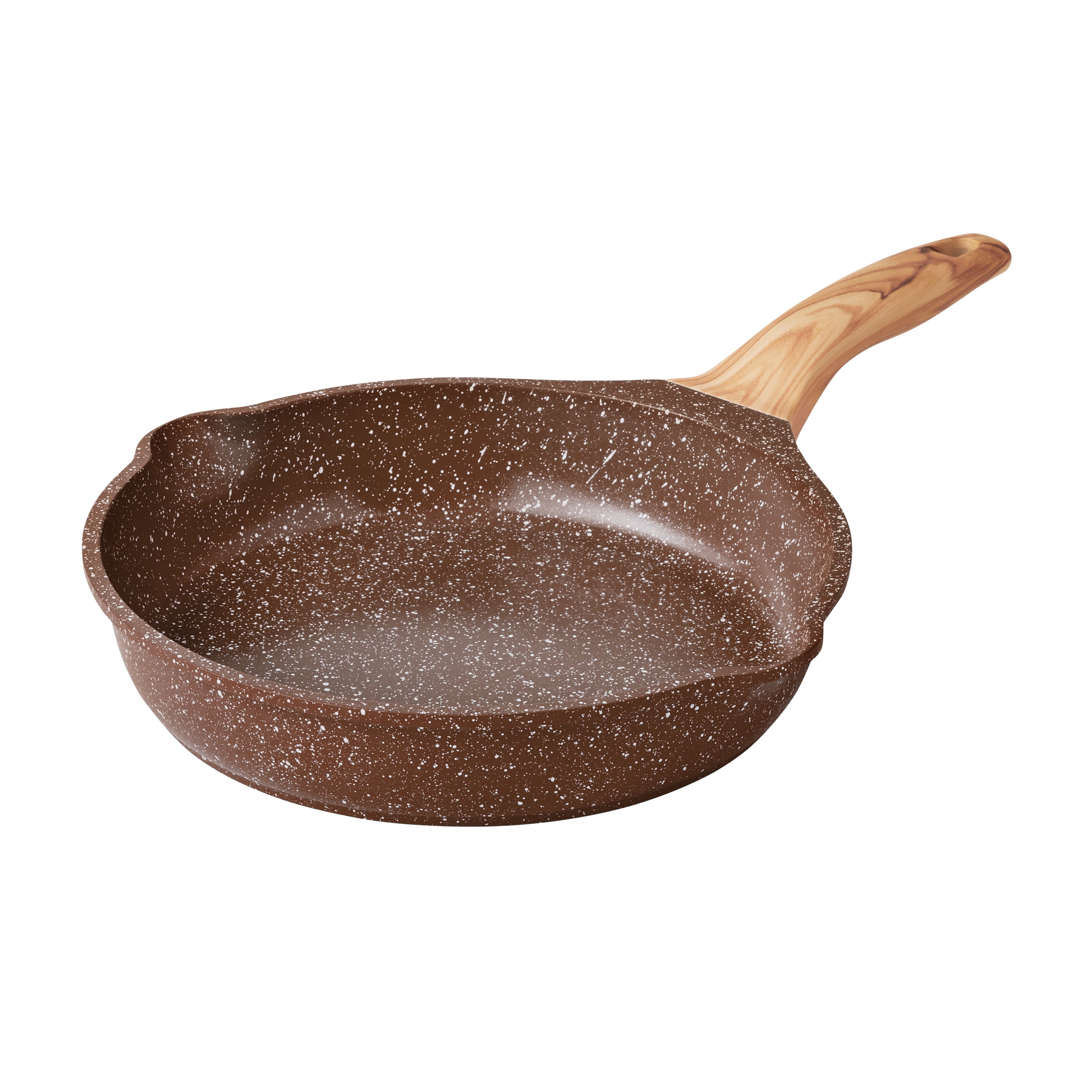The Pioneer Woman Prairie Signature 14-Piece Cast Aluminum Cookware Set, Brown