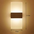 thumbnail image 4 of Lámpara de pared magnética moderna con control táctil LED de 2,5 W con luces de camino recargables por USB, luz nocturna de brillo ajustable, blanco cálido de 3000 K para dormitorio, sala, 4 of 5