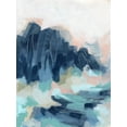 thumbnail image 2 of Vess, June Erica 15x18 Black Ornate Wood Framed with Double Matting Museum Art Print Titled - Sunset Surf I, 2 of 4