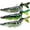 F-4.7"/0.7oz, variant on TRUSCEND Easy Catch Swimmax, Magic Noisy Turbulent Wiggling and Vibrating Actions for More Bites, Segmented Swimbait Jointed by Dyneema Strongest Fiber,Lifelike Fishing Lures for Relax Family Fishing