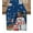 Blue, variant on Table Runners 48 Inches Long Dress Scarves, Pink Snowman Christmas Farmhouse Kitchen/Dining Table Runner, Short Coffee Tablerunners, Winter Snowflake Xmas Gifts 13x48 Inch