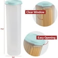 thumbnail image 5 of SIGNORA WARE Tall Spaghetti Pasta Storage Container 37 oz Airtight Leakproof Blue, 5 of 5