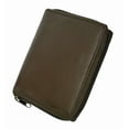 thumbnail image 6 of Mens Premium Soft Leather Bifold Zippered ID Wallet P 702 (C), 6 of 8