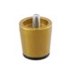 thumbnail image 4 of 1 Par Motocicleta Manillar Extremo Tapones 7/8" 22mm Negro Dorado Tono, 4 of 7