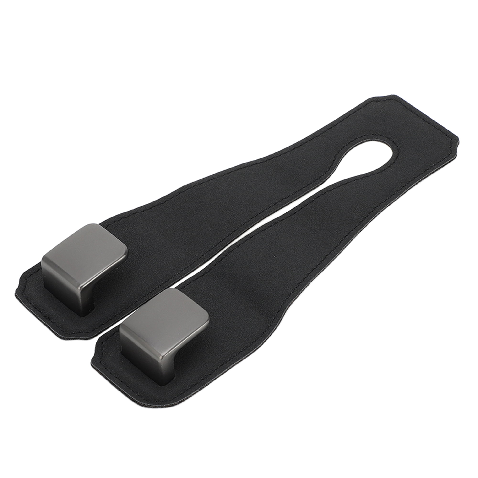 Unique Bargains 1 Pcs Universal Car Seat Headrest Hook for Purses and Bags Black 6.50"x3.15"
